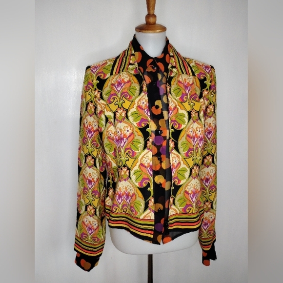 DELIGHTFUL SILK MAGGIE LONDON JACKET - Picture 10 of 11